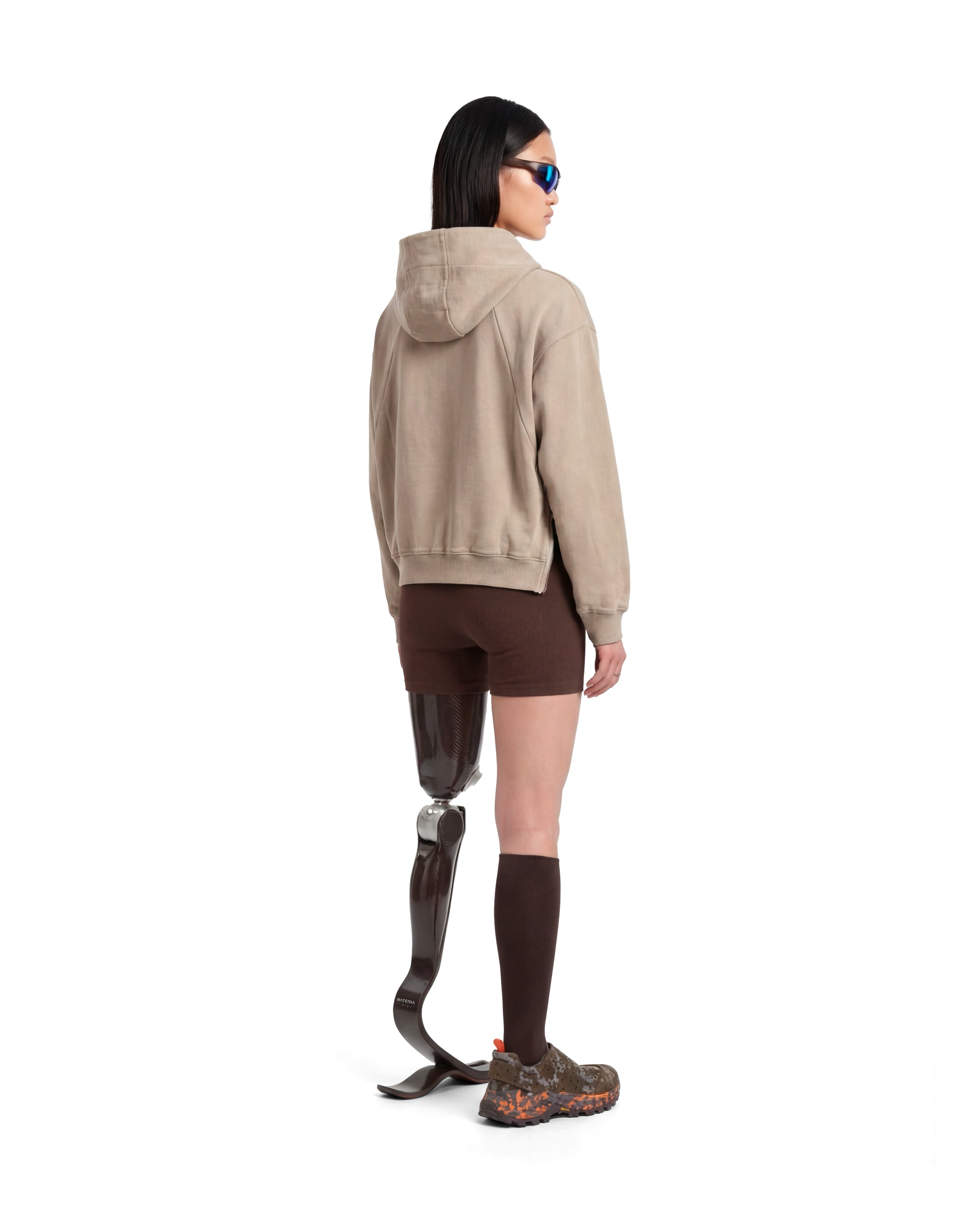 MATERIA PHYSIS_001_ZIP HOODIE_BEIGE