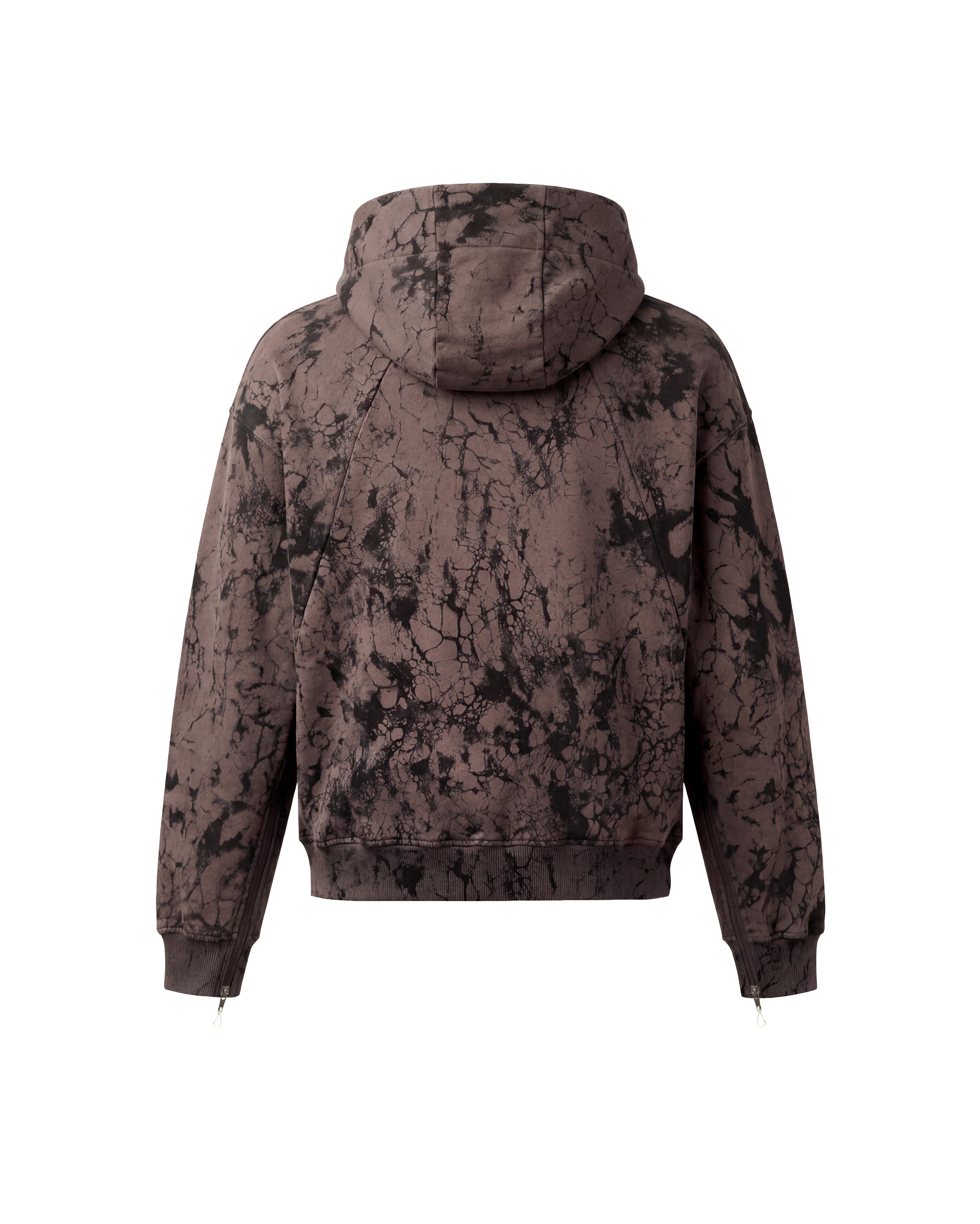 MATERIA PHYSIS_001_ZIP HOODIE_ARGILLA BROWN