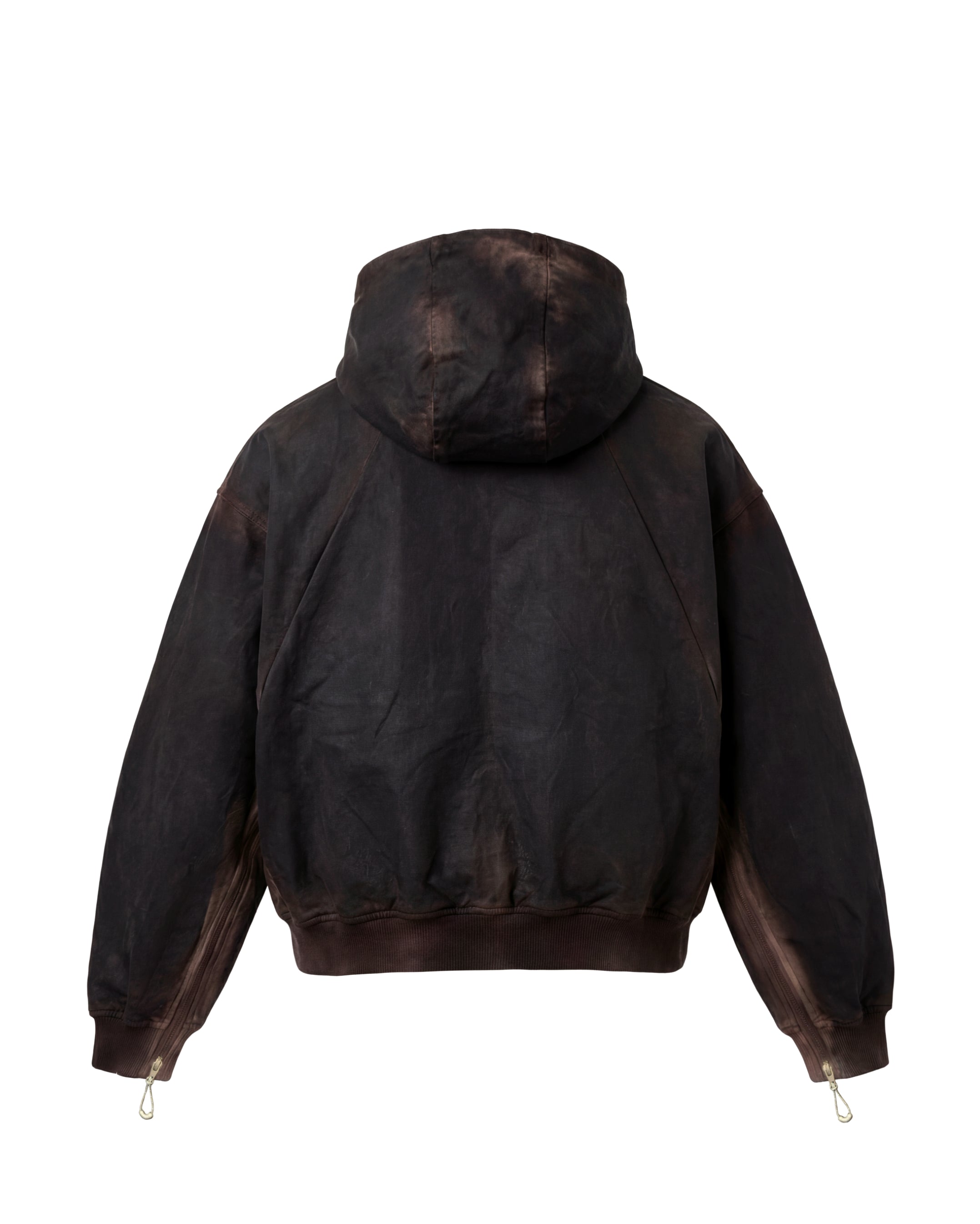 MATERIA PHYSIS_001_ZIP HOODIE_CROCO NYCHTA