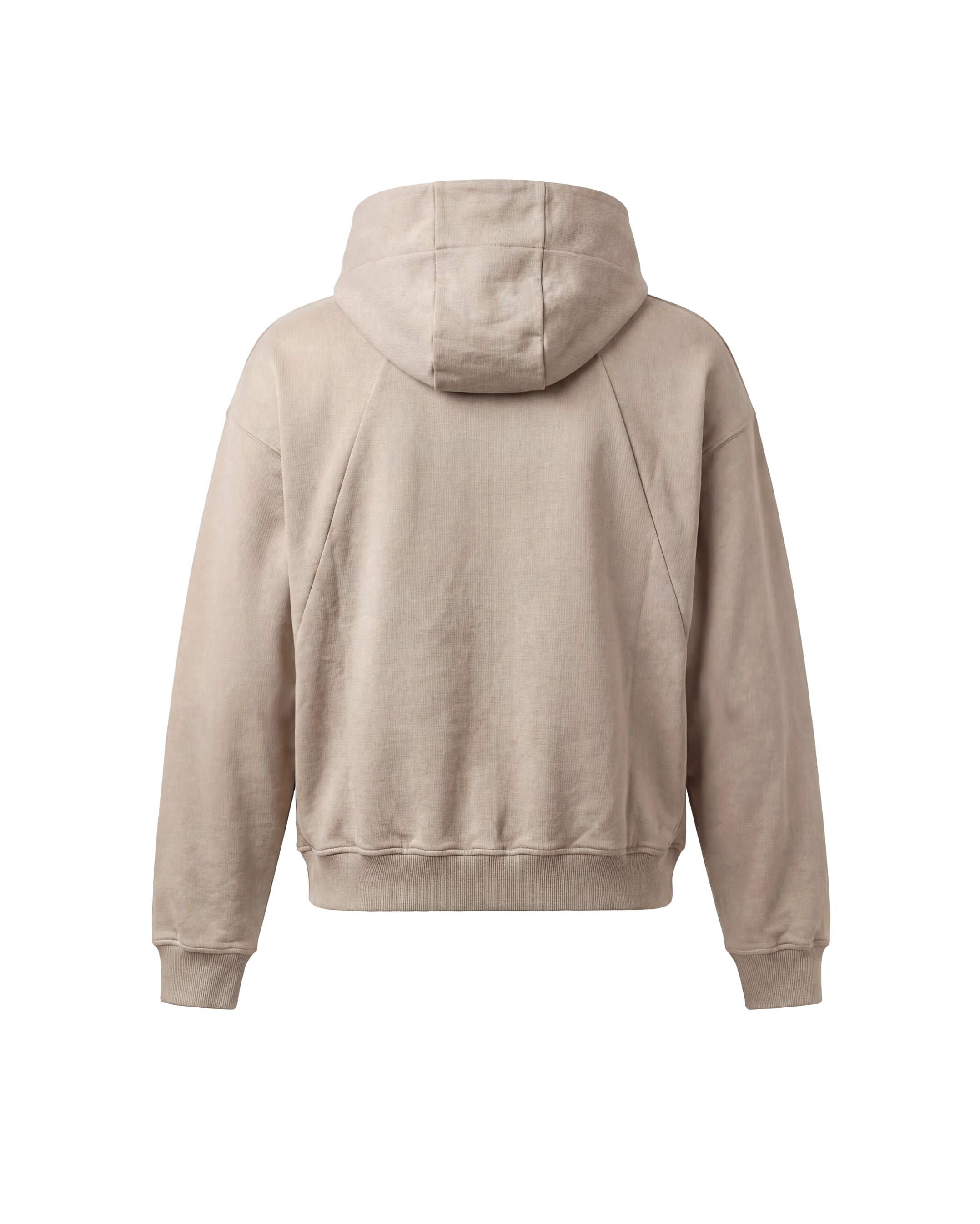 MATERIA PHYSIS_001_ZIP HOODIE_BEIGE